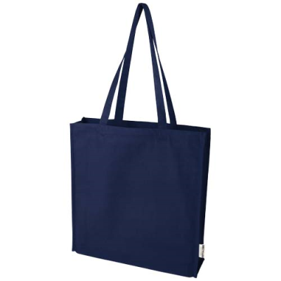 Picture of FLORIDA 270 G & M² GRS RECYCLED GUSSET TOTE BAG 14L in Navy