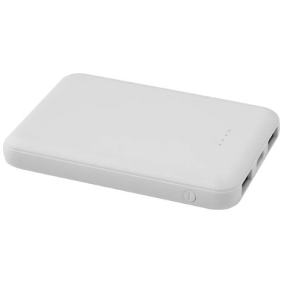 Picture of ASAMA 5000 MAH TYPE-C RECYCLED PLASTIC POWER BANK in White