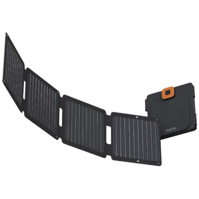 Picture of XTORM XR2S28 SOLARBOOSTER 28W FOLDING SOLAR PANEL in Solid Black.