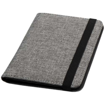 Picture of ROSS GRS RPET RFID PASSPORT HOLDER in Heather Grey