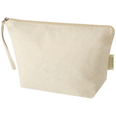 Picture of ORISSA 180 G & M² ORGANIC LARGE ACCESSORY POUCH 3L in Natural