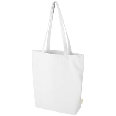 Picture of ORISSA 270 G & M² ORGANIC TOTE BAG 10L in White