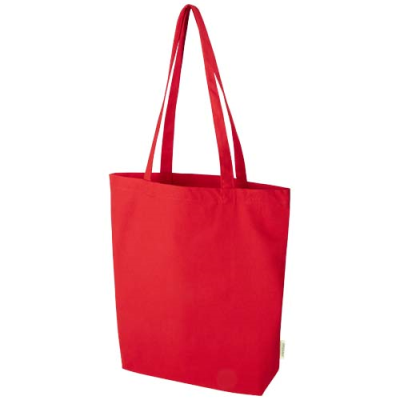 Picture of ORISSA 270 G & M² ORGANIC TOTE BAG 10L in Red