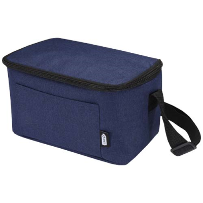 Picture of TUNDRA 6-CAN GRS RPET COOL BAG 5L in Heather Navy