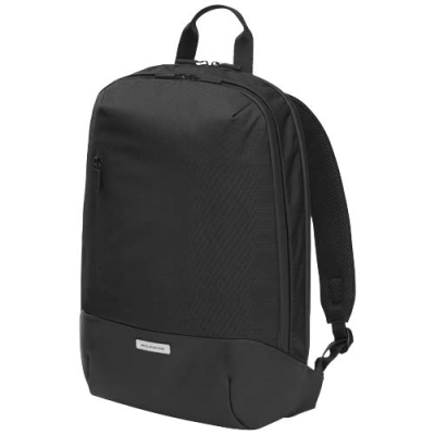 Picture of MOLESKINE METRO BACKPACK RUCKSACK in Solid Black.