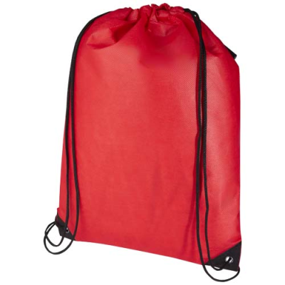 Picture of Evergreen GRS recycled non-woven drawstring bag 5L