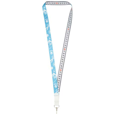 Picture of Isla 1-metre sublimation lanyard with safety breakaway