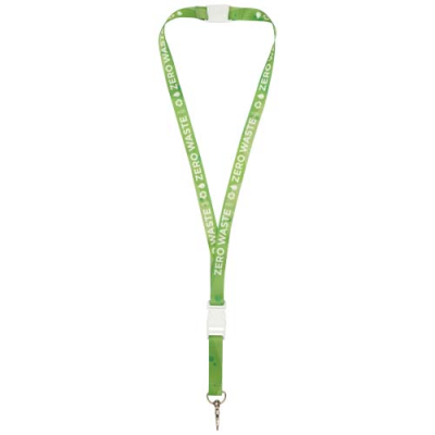 Picture of Balta recycled PET lanyard with safety breakaway and buckle