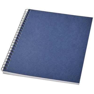 Picture of DESK-MATE® A5 COLOUR SPIRAL NOTE BOOK in Dark Blue.