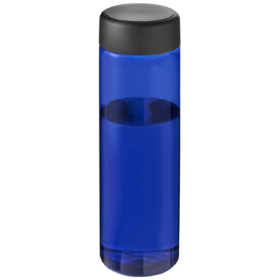 Picture of H2O ACTIVE® VIBE 850 ML SCREW CAP WATER BOTTLE in Blue & Solid Black