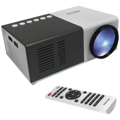 Picture of PRIXTON CINEMA MINI PROJECTOR in Solid Black & White