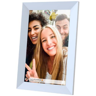 Picture of PRIXTON PRADO 10 INCH FRAMEO WIFI DIGITAL PHOTO FRAME in White.