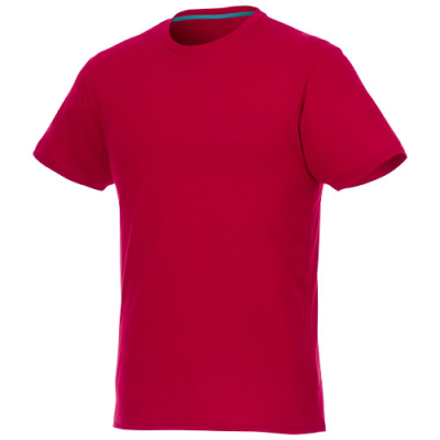 Picture of JADE SHORT SLEEVE MENS GRS RECYCLED TEE SHIRT in Red.