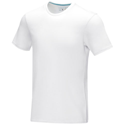 Picture of AZURITE SHORT SLEEVE MEN’S ORGANIC TEE SHIRT in White