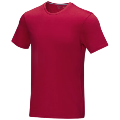 Picture of AZURITE SHORT SLEEVE MEN’S ORGANIC TEE SHIRT in Red