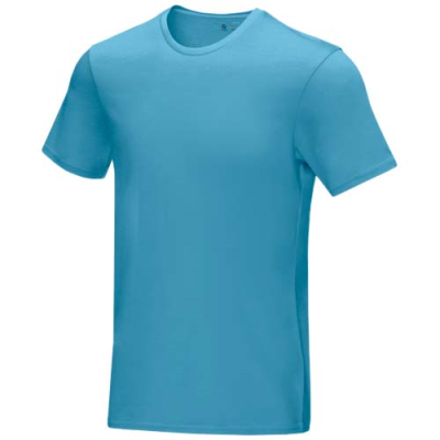 Picture of AZURITE SHORT SLEEVE MEN’S ORGANIC TEE SHIRT in Nxt Blue.