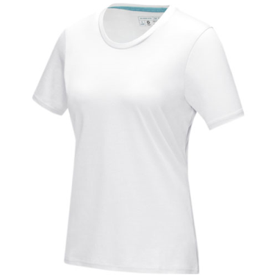 Picture of AZURITE SHORT SLEEVE WOMEN’S ORGANIC TEE SHIRT in White