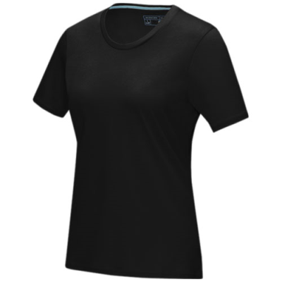 Picture of AZURITE SHORT SLEEVE WOMEN’S ORGANIC TEE SHIRT in Solid Black