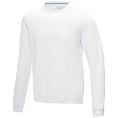 Picture of JASPER MEN’S ORGANIC RECYCLED CREW NECK SWEATER in White