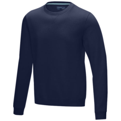 Picture of JASPER MEN’S ORGANIC RECYCLED CREW NECK SWEATER in Navy