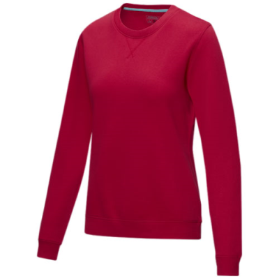 Picture of JASPER WOMEN’S ORGANIC RECYCLED CREW NECK SWEATER in Red