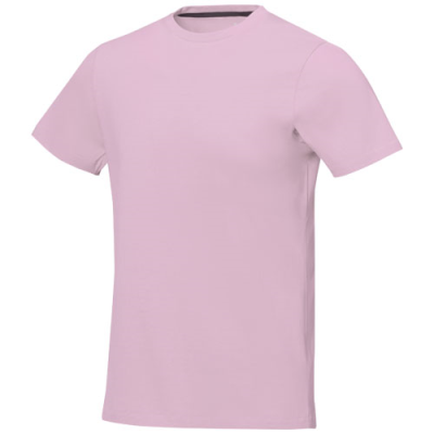 Picture of NANAIMO SHORT SLEEVE MENS TEE SHIRT in Light Pink.