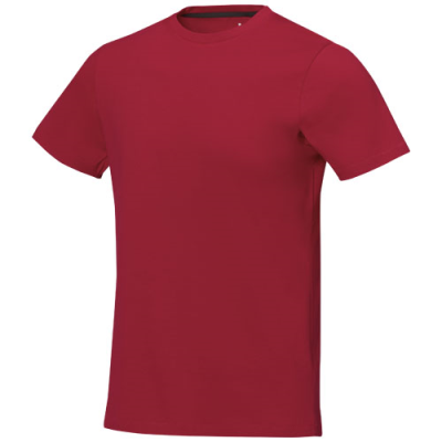 Picture of NANAIMO SHORT SLEEVE MENS TEE SHIRT in Red.