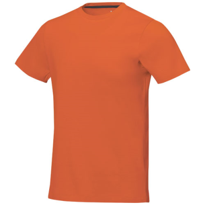 Picture of NANAIMO SHORT SLEEVE MENS TEE SHIRT in Orange.