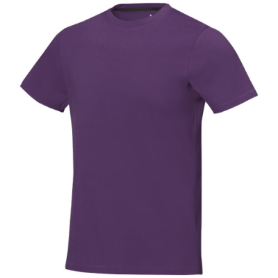 Picture of NANAIMO SHORT SLEEVE MENS TEE SHIRT in Plum.