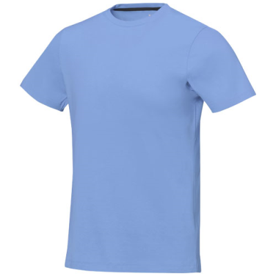 Picture of NANAIMO SHORT SLEEVE MENS TEE SHIRT in Light Blue.