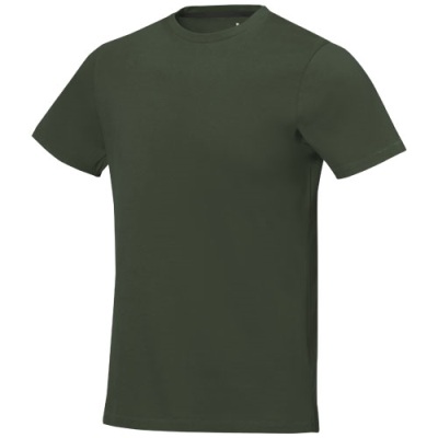 Picture of NANAIMO SHORT SLEEVE MENS TEE SHIRT in Army Green.