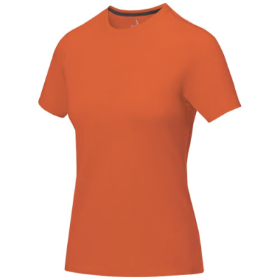 Picture of NANAIMO SHORT SLEEVE WOMENS TEE SHIRT in Orange.