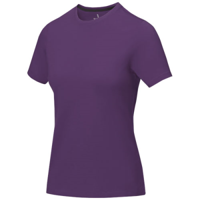 Picture of NANAIMO SHORT SLEEVE WOMENS TEE SHIRT in Plum.