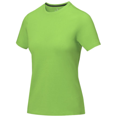 Picture of NANAIMO SHORT SLEEVE WOMENS TEE SHIRT in Apple Green.