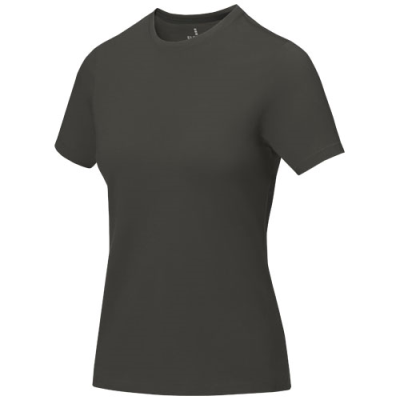 Picture of NANAIMO SHORT SLEEVE WOMENS TEE SHIRT in Anthracite Grey.