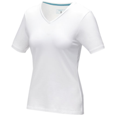 Picture of KAWARTHA SHORT SLEEVE WOMENS ORGANIC V-NECK TEE SHIRT