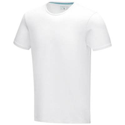 Picture of BALFOUR SHORT SLEEVE MENS ORGANIC TEE SHIRT in White.