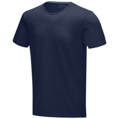 Picture of BALFOUR SHORT SLEEVE MENS ORGANIC TEE SHIRT in Navy.