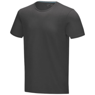 Picture of BALFOUR SHORT SLEEVE MENS ORGANIC TEE SHIRT in Storm Grey.