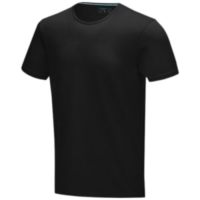 Picture of BALFOUR SHORT SLEEVE MENS ORGANIC TEE SHIRT in Solid Black