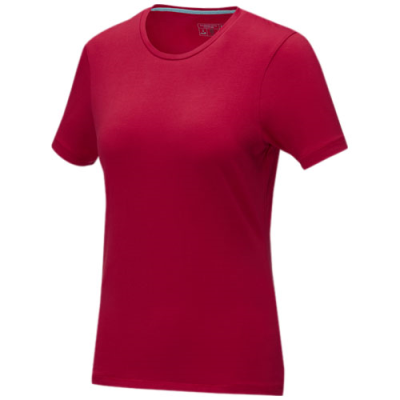 Picture of BALFOUR SHORT SLEEVE WOMENS ORGANIC TEE SHIRT in Red