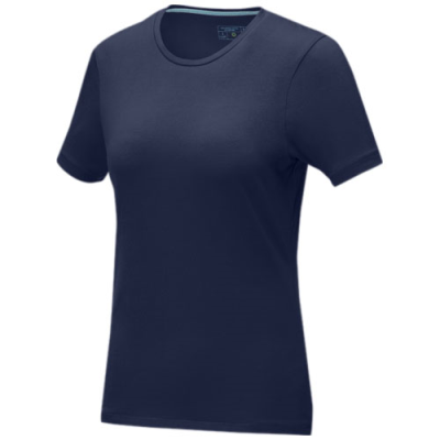 Picture of BALFOUR SHORT SLEEVE WOMENS ORGANIC TEE SHIRT in Navy.