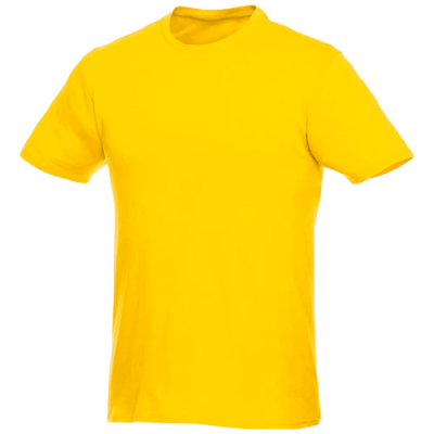 Picture of HEROS SHORT SLEEVE MENS TEE SHIRT in Yellow.