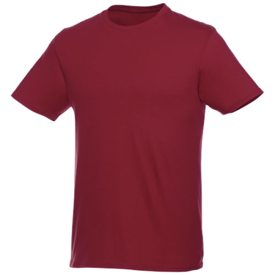 Picture of HEROS SHORT SLEEVE MENS TEE SHIRT in Burgundy.