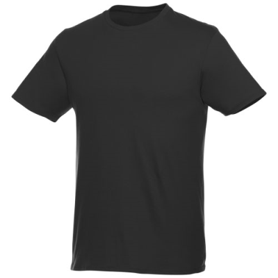 Picture of HEROS SHORT SLEEVE MENS TEE SHIRT in Solid Black.