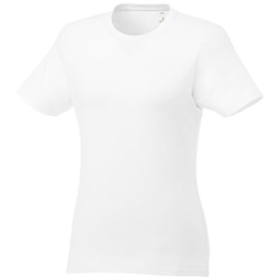 Picture of HEROS SHORT SLEEVE WOMENS TEE SHIRT in White.