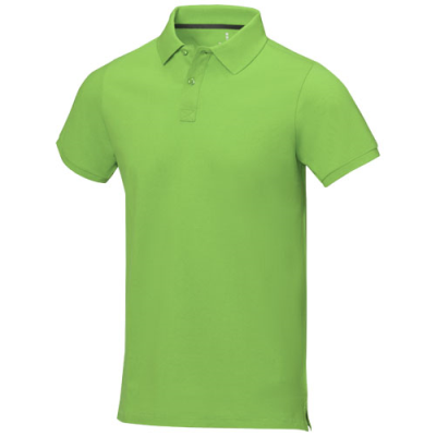 Picture of CALGARY SHORT SLEEVE MENS POLO in Apple Green.