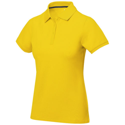 Picture of CALGARY SHORT SLEEVE WOMENS POLO in Yellow