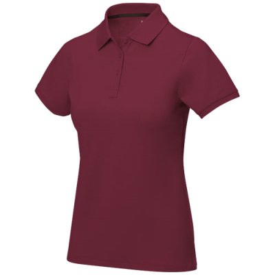 Picture of CALGARY SHORT SLEEVE WOMENS POLO in Burgundy