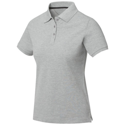 Picture of CALGARY SHORT SLEEVE WOMENS POLO in Grey Melange